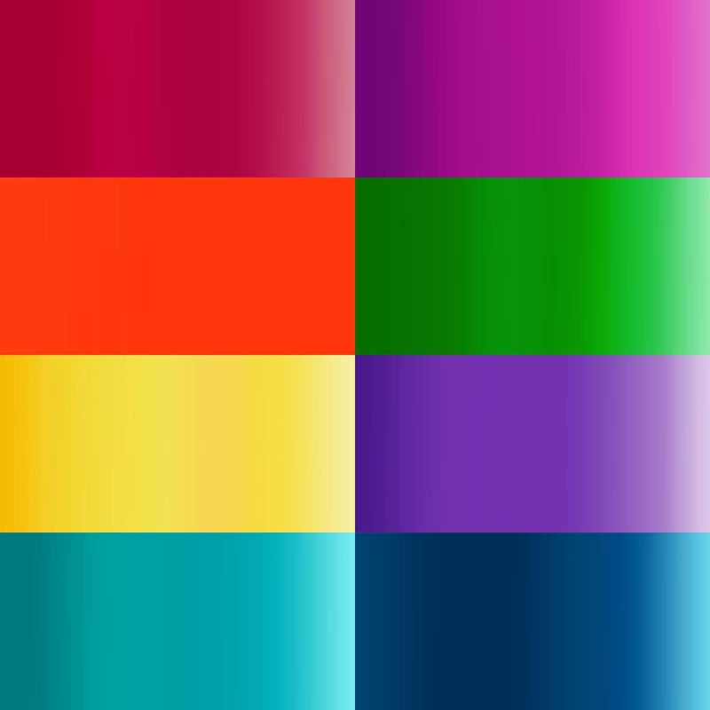 CREATE X Createx Iridescent 8 Airbrush Paint Colors Set 2 Oz Bottles - Image 3